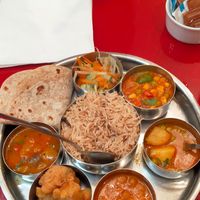 All vegan! at Ravi Shankar in North West London