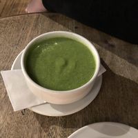 The tastiest broccoli soup ever! #Veganuary at Riverside Vegetaria in Kingston Upon Thames