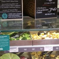 The cafe counter at Whole Foods Market - Clapham Junction in South West London