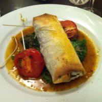 risotto strudel at Manna London Restaurant - Maybe closed in North West London