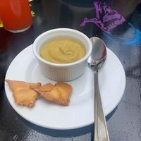 Broccoli soup  at Manna London Restaurant - Maybe closed in North West London