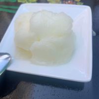 Lemon sorbet   at Manna London Restaurant - Maybe closed in North West London