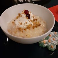 Orange spiced rice pudding at Manna London Restaurant - Maybe closed in North West London