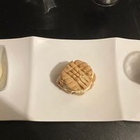 Ice cream, Viennese whirl and chocolate ganache - gluten free desert selection    at Manna London Restaurant - Maybe closed in North West London