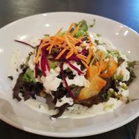 Buffalo cauliflower tostada at Manna London Restaurant - Maybe closed in North West London