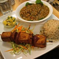 Caribbean platter at Manna London Restaurant - Maybe closed in North West London