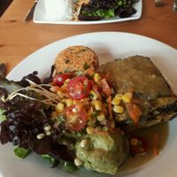 Enchilada bake  at Manna London Restaurant - Maybe closed in North West London