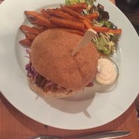 Bbq jackfruit burger  at Manna London Restaurant - Maybe closed in North West London