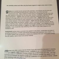 Drink menu note  at Manna London Restaurant - Maybe closed in North West London