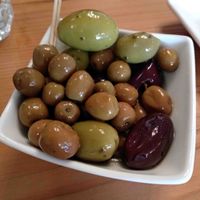Side of Olives at Manna Cuisine at Manna London Restaurant - Maybe closed in North West London