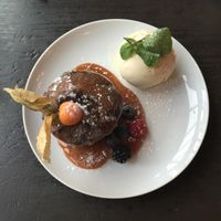 sticky toffee pudding  at Manna London Restaurant - Maybe closed in North West London