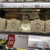 vegan cheeses at Planet Organic in West London