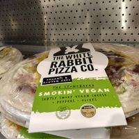 vegan pizza at Planet Organic in West London