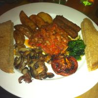 'The Full Vegan' - vegan Full English Breakfast at Fuel in Manchester