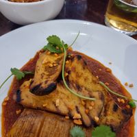 King oyster jalfreisi at Greens in Manchester