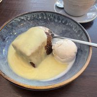 I never eat puds except when I’m at Greens  at Greens in Manchester