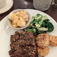 Sunday nut roast at Greens in Manchester