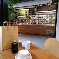 Cafe at The 8th Day in Manchester