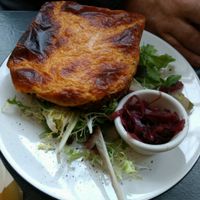 welsh rarebit at Roots and Fruits in Leeds