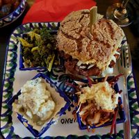 Bob best burger at El Piano in York