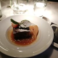 Sticky toffee pudding at Zeffirellis in Ambleside
