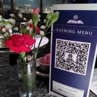 COVID safe - you could view the menu on your phone at Zeffirellis in Ambleside