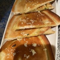 Vegan garlic bread at Zeffirellis in Ambleside