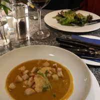 Soup of the day (vegan) at Zeffirellis in Ambleside