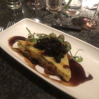 Polenta wedge  at Zeffirellis in Ambleside