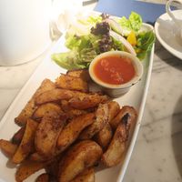 Spicy wedges at Zeffirellis in Ambleside