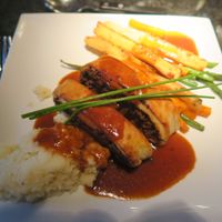 pecan cashew nut wellington at Zeffirellis in Ambleside