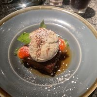Vegan Sticky Toffee Pudding   at Zeffirellis in Ambleside