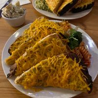 Vegan cheesy garlic bread ☺️ at The Egg Cafe in Liverpool