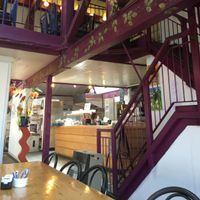 Bright and airy at The Egg Cafe in Liverpool