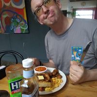  at The Egg Cafe in Liverpool