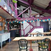 Interior at The Egg Cafe in Liverpool