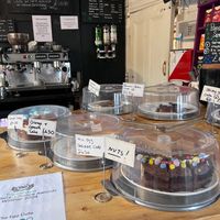 Cakes  at The Egg Cafe in Liverpool