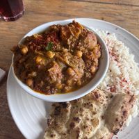 Curry  at The Egg Cafe in Liverpool