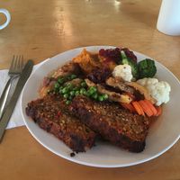 Delicious roast  at The Egg Cafe in Liverpool