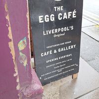  at The Egg Cafe in Liverpool
