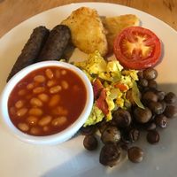 Vegan Big Breakfast at The Egg Cafe in Liverpool