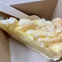 Vegan apple and almond pie  at Tide Tables in Richmond Upon Thames