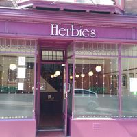 Outside restaurant. at Herbies in Exeter