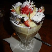 Heaven in Devon, vegan version at Herbies in Exeter