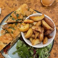 Vegetable ciabatta   at Herbies in Exeter