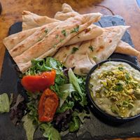 White bean pate at Herbies in Exeter