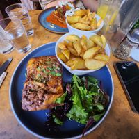 Shiitake mushroom lasagne at Herbies in Exeter