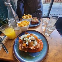 Vegetable pie at Herbies in Exeter