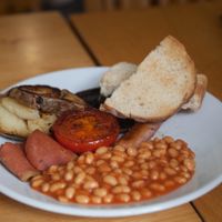 English breakfast can be really good but not at Archie Brown's. We went 2 consecutive days, out of lack of options, not anything else.  at Archie Browns Health Food in Penzance