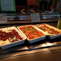 Buffet at Silvoplee in Helsinki